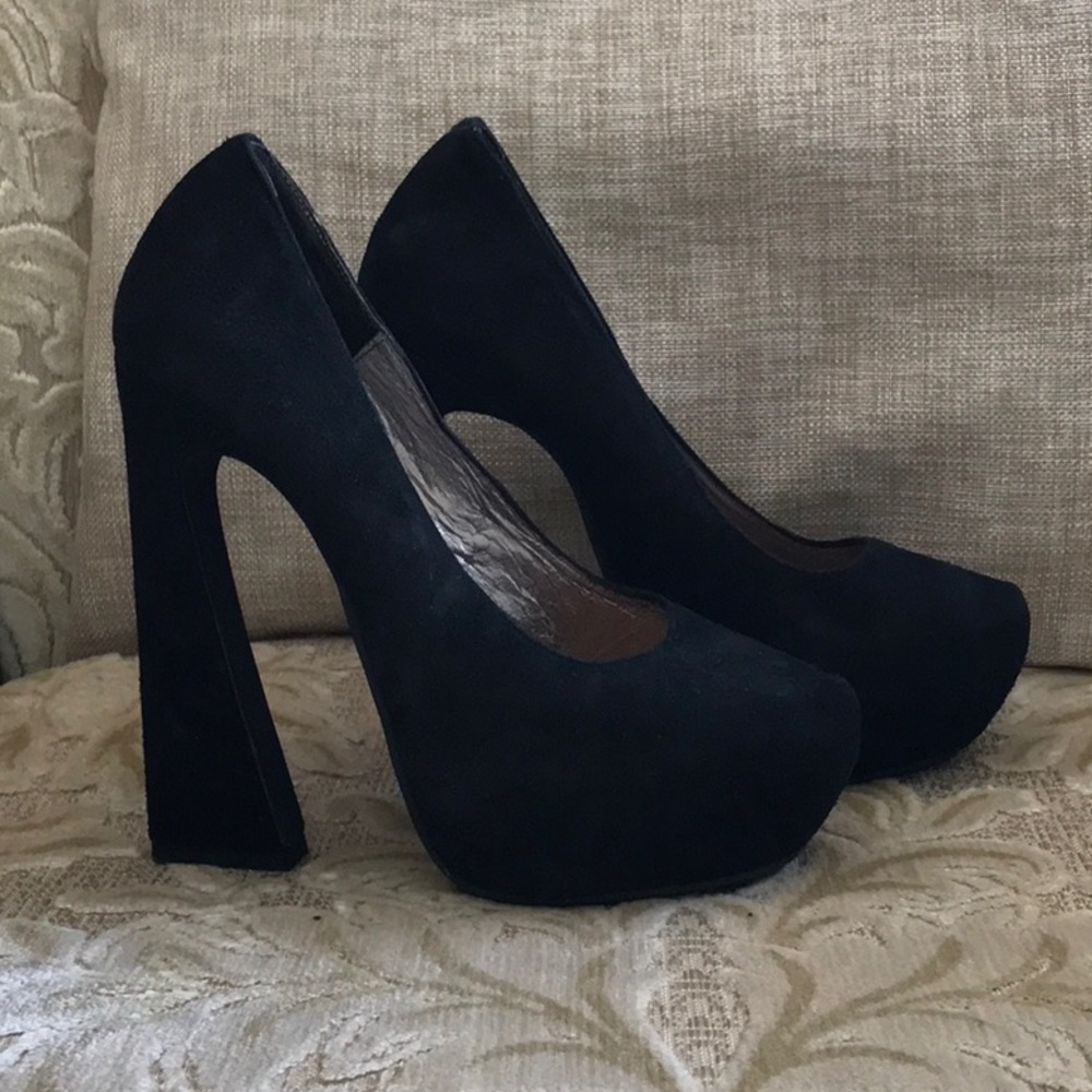 Jeffrey Campbell Velvet Y2K Heels